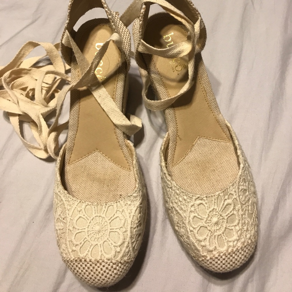Nordstrom wedges size 9.5, like new