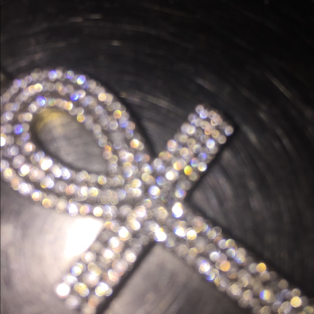 Brand new Diamond ankh pendant (comes with chain)