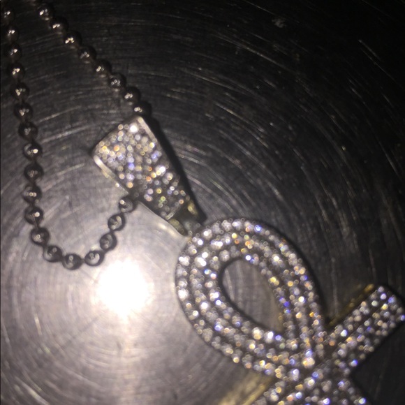 Brand new Diamond ankh pendant (comes with chain) - Picture 5 of 6