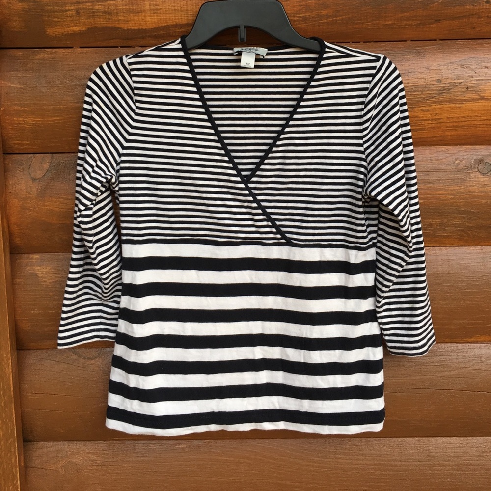 Loft striped top