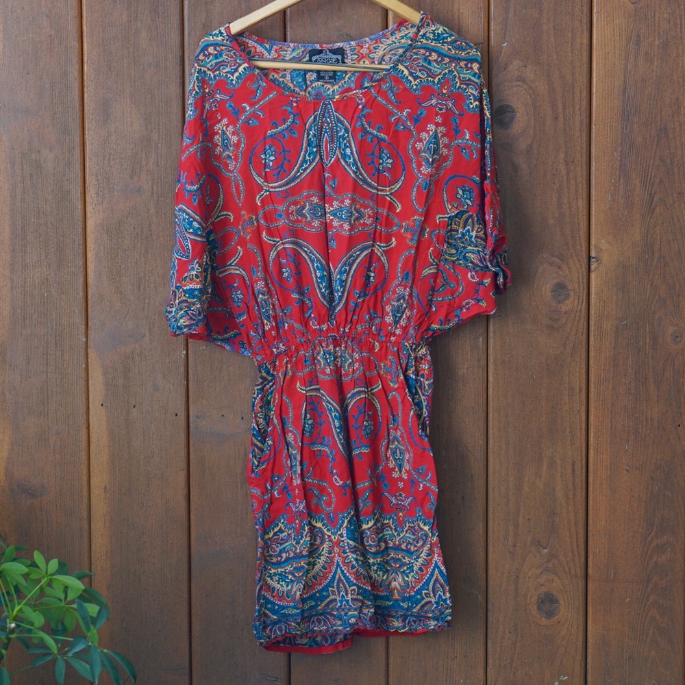 Angie patterned dress, Sz S
