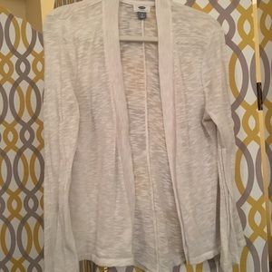 Old Navy white cardigan