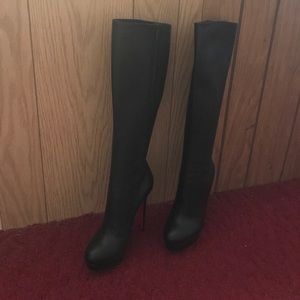 Christian loubatin high heel boots