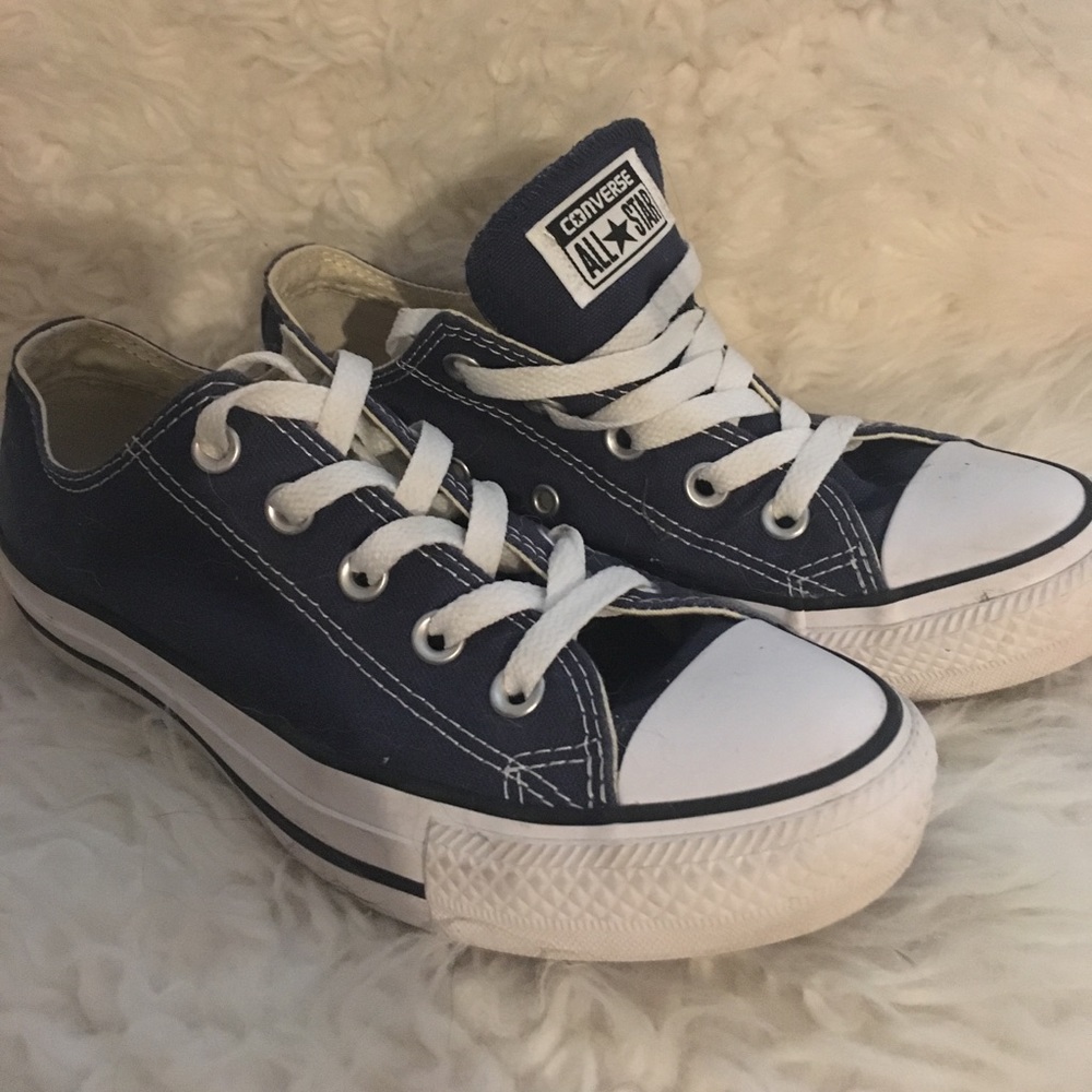 Navy Converse All Star Sneakers