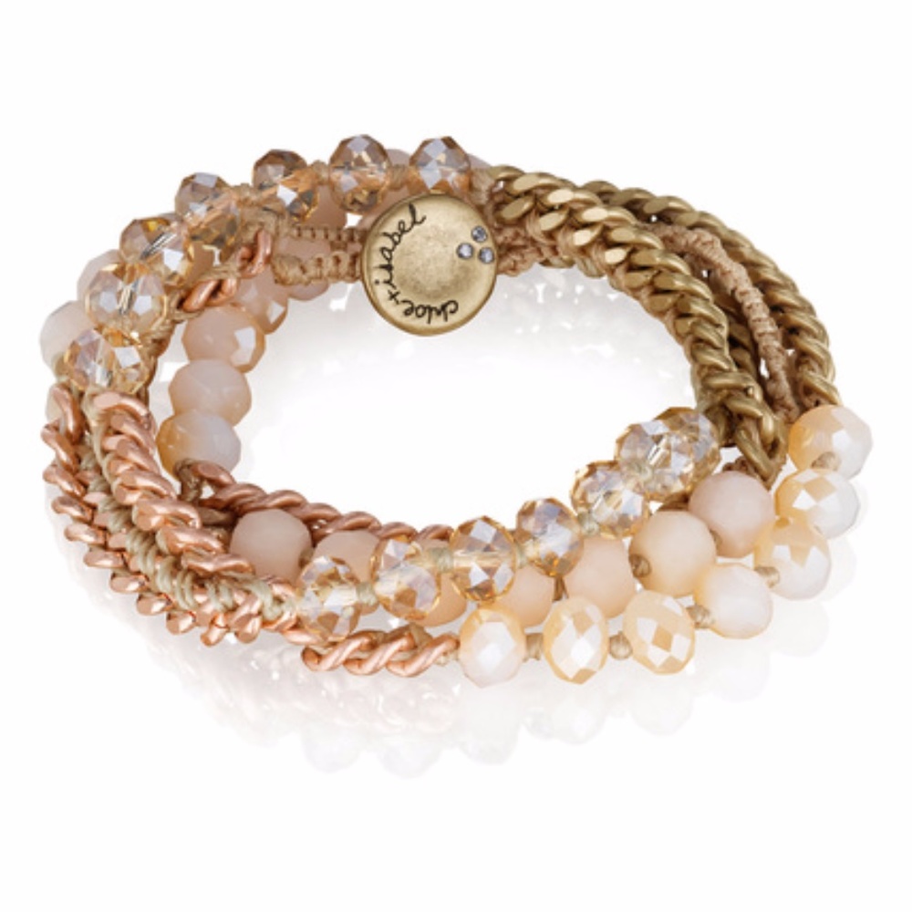 Chloe + Isabel Bead + Chain Multi-Wrap Bracelet