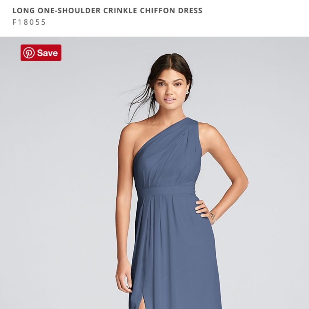 Steel Blue Dress F18055