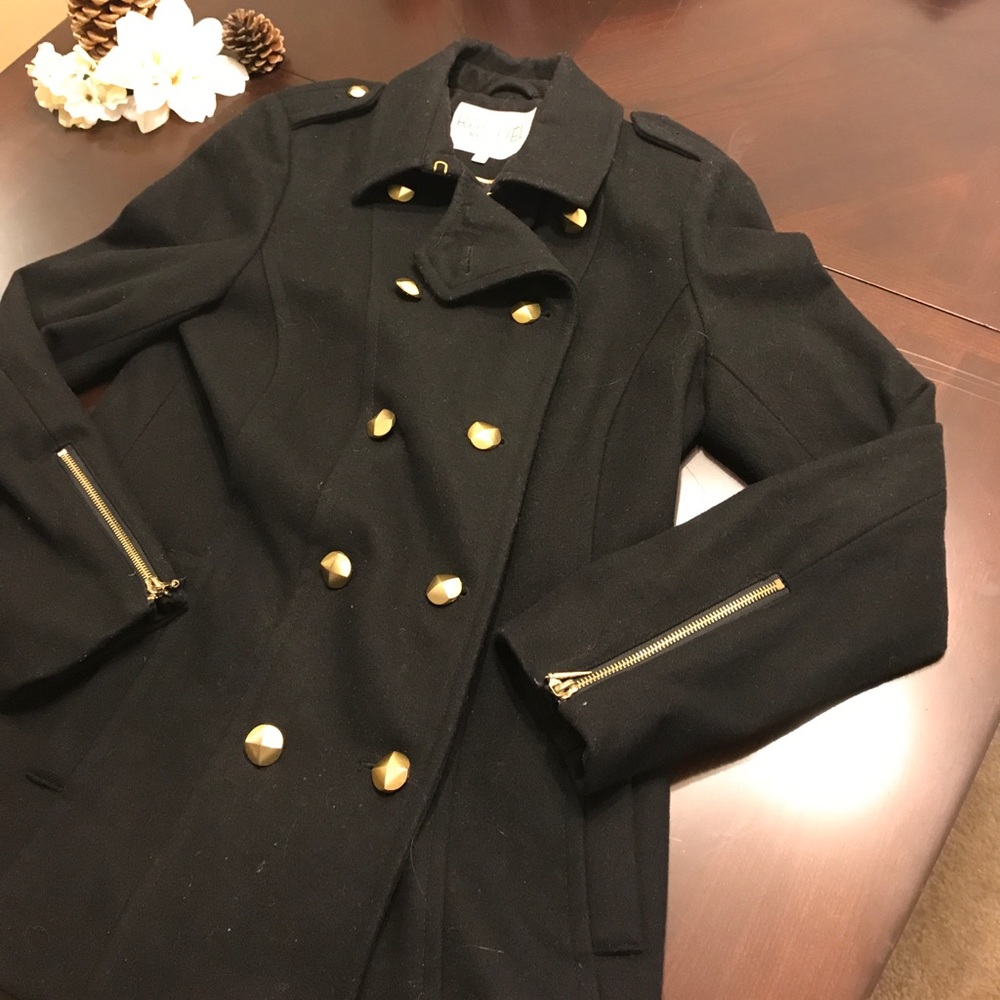 Black winter coat
