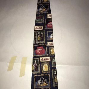 Coca-cola neck Tie
