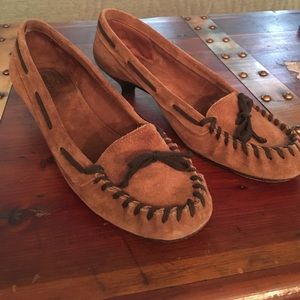 Well loved Miu Miu heels Well loved Miu Miu heels