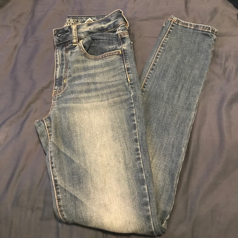 AE high waisted denim