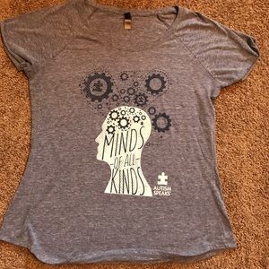 Autism Speaks Tshirt "Minds of all Kinds"