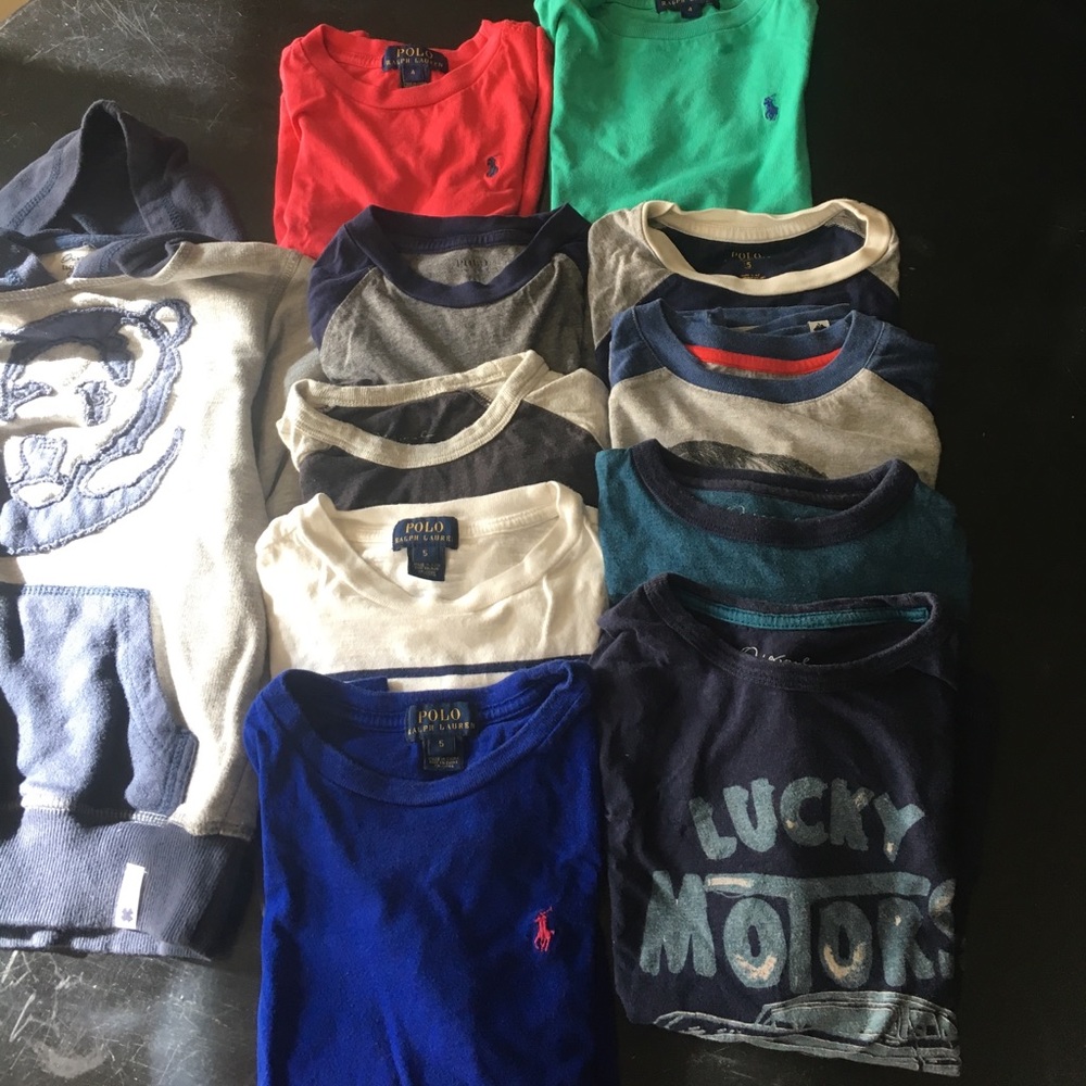POLO RALPH LAUREN & LUCKY BRAND🍀 boys size 4 & 5.