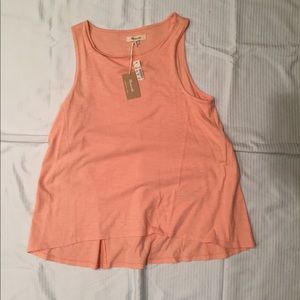 NWT Madewell forward-seam slub tank