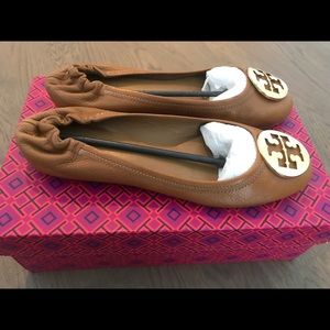 Tory Burch Reva (Royal Tan/Gold)