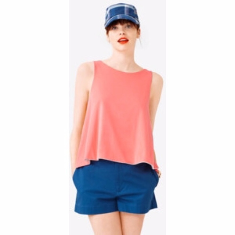 Kate Spade Saturday reversible trapeze tank