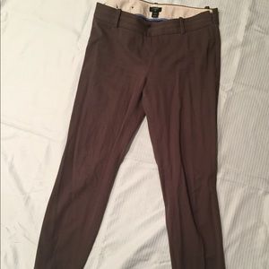 JCrew Minnie pant in charcoal grey
