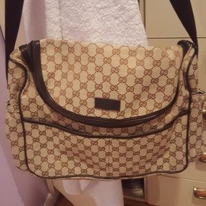 Authentic Gucci diaper bag