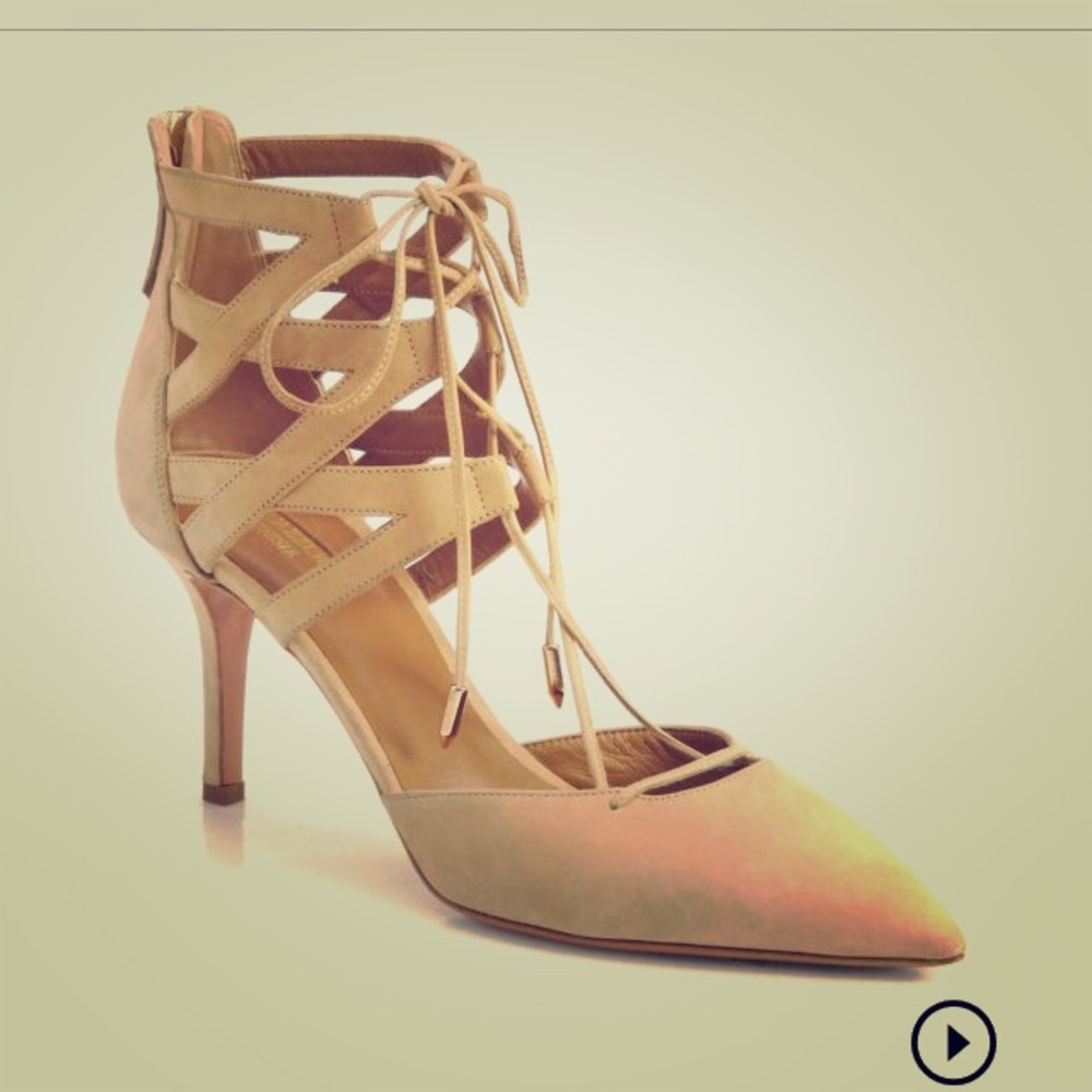 Aquazurra Belgravia Suede Pumps 38
