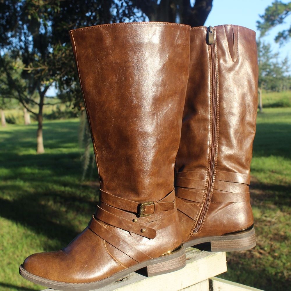 Brown Leather Boots