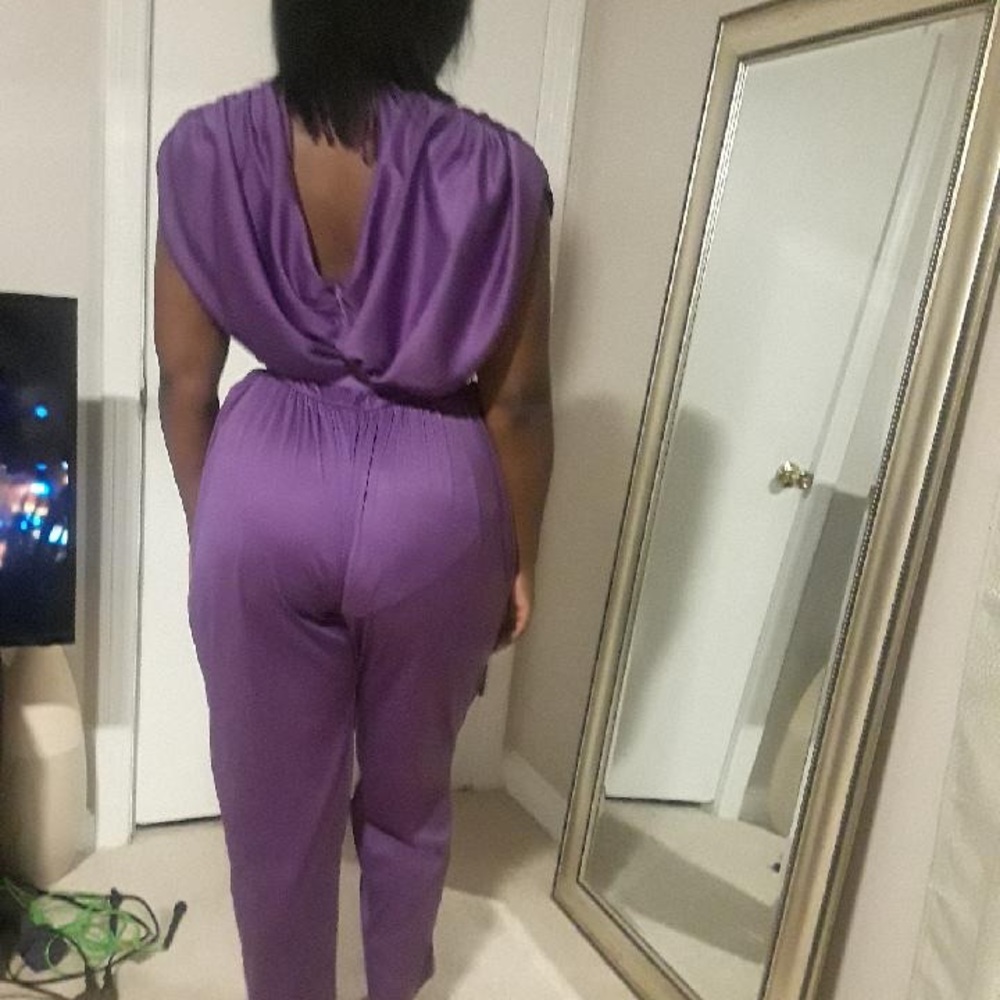 Vintage purple jumpsuit