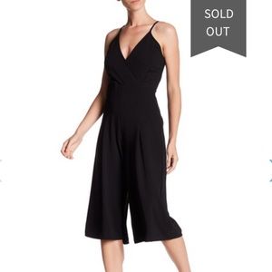 Surplice Culotte Crop Jumper