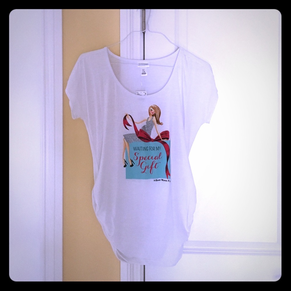 Maternity "special gift" tee