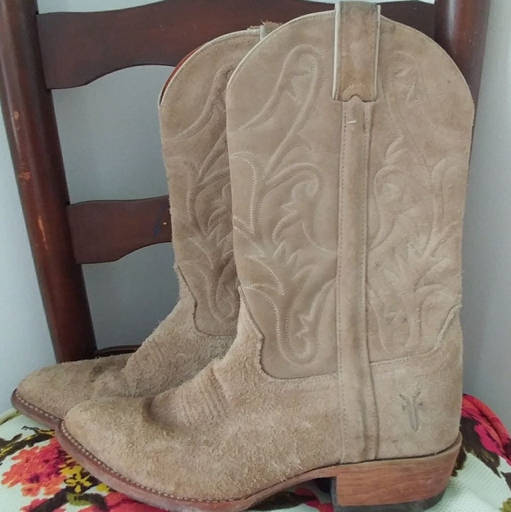 🎆🎆Vintage Authentic Frye Cowgirl Boots🎆🎆