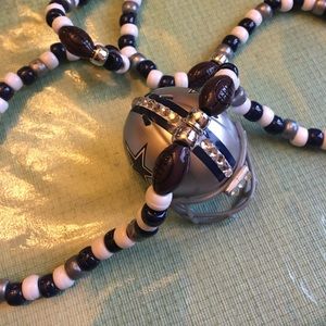 Dallas Cowboys rear view mirror decoration