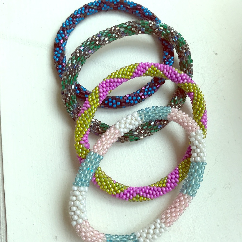 Beautiful Glass Beaded Bracelets