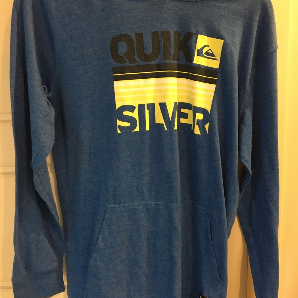 Quicksilver T Shirt style Hoodie Size 14/16