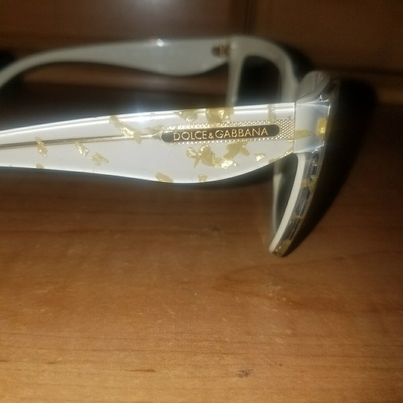 Dolce & Gabbana Gold Flake Sunglasses - Picture 3 of 5