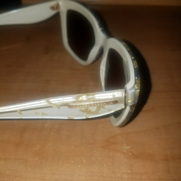 Dolce & Gabbana Gold Flake Sunglasses - Picture 5 of 5