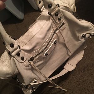 Auth Balenciaga first CITY bag in ivory Auth Balenciaga first CITY bag in ivory