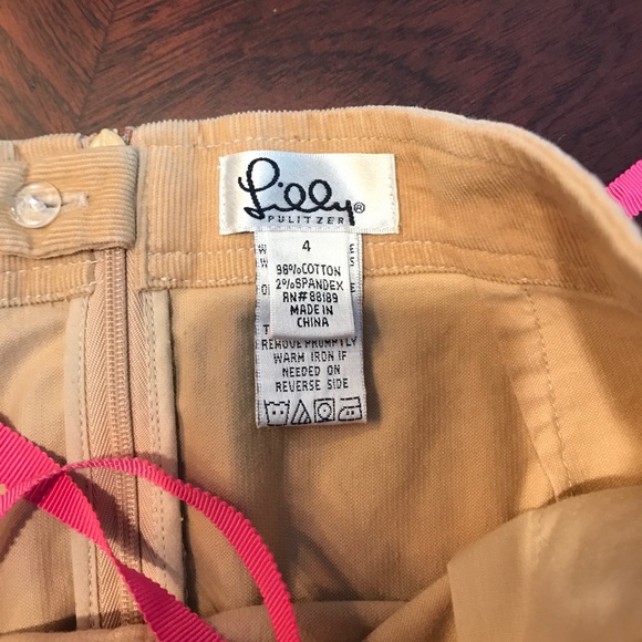 Lilly Pulitzer corduroy skirt - Picture 2 of 3