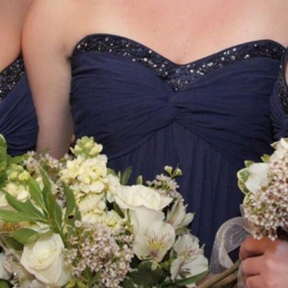 Navy beaded gown  (16)