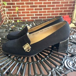 Salvatore Ferragamo Suede Pumps  6.5 B