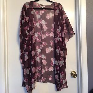 Oversized Floral Kimono