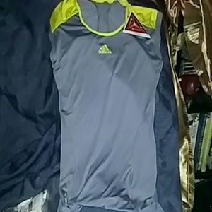 Adidas sleeveless workout top