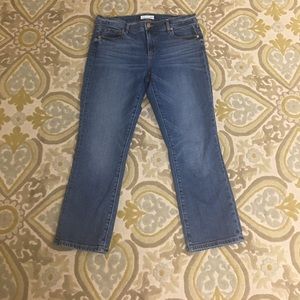 LOFT Modern Kick Crop Jean