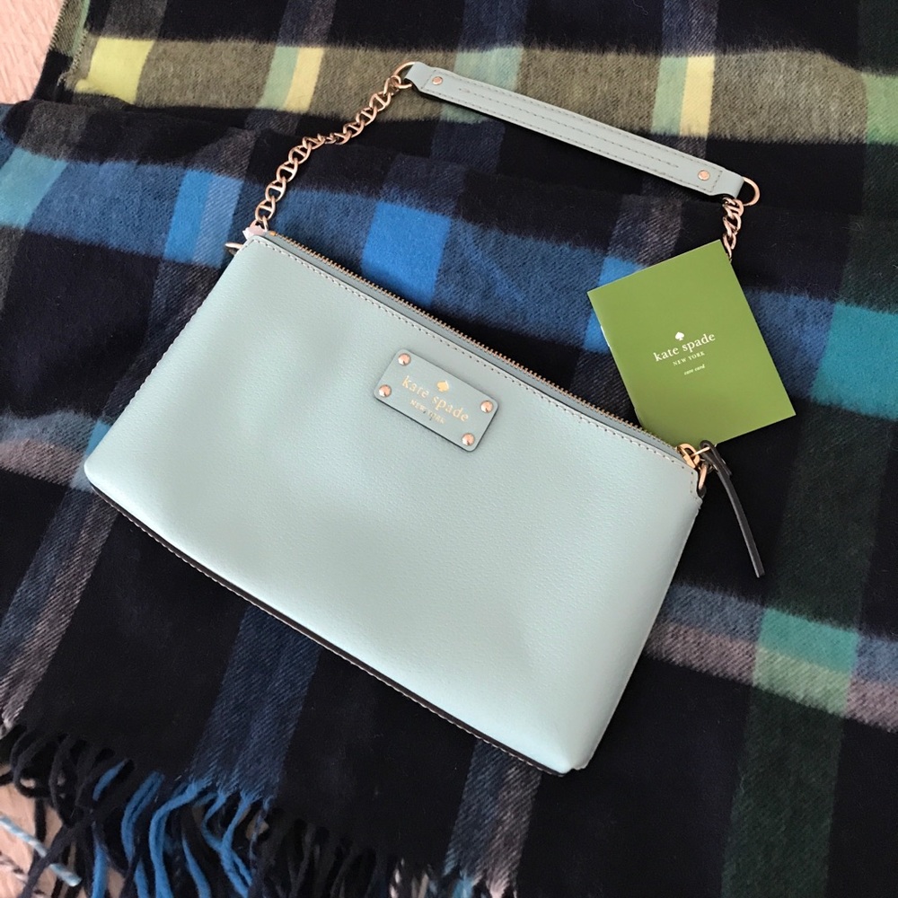 🚫SOLD Kate spade turquoise shoulder bag - Picture 2 of 6
