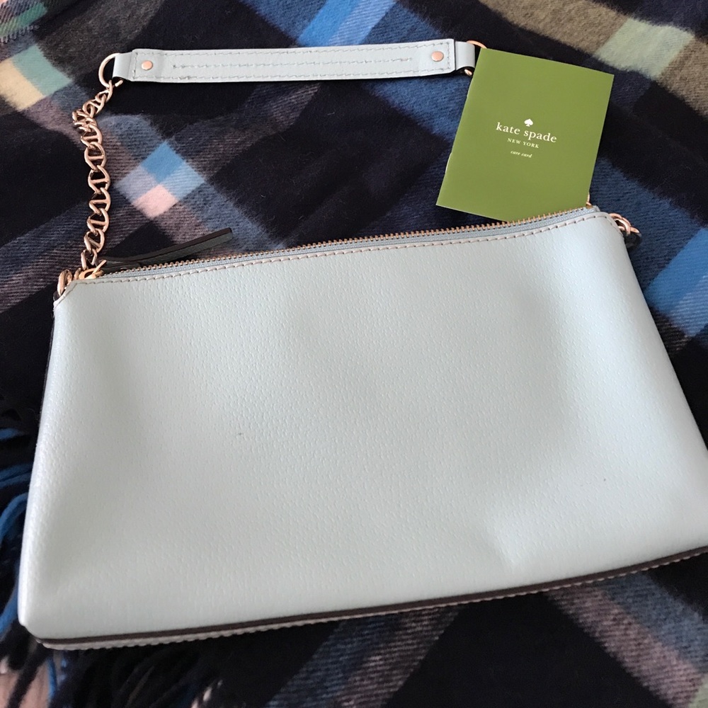 🚫SOLD Kate spade turquoise shoulder bag - Picture 4 of 6
