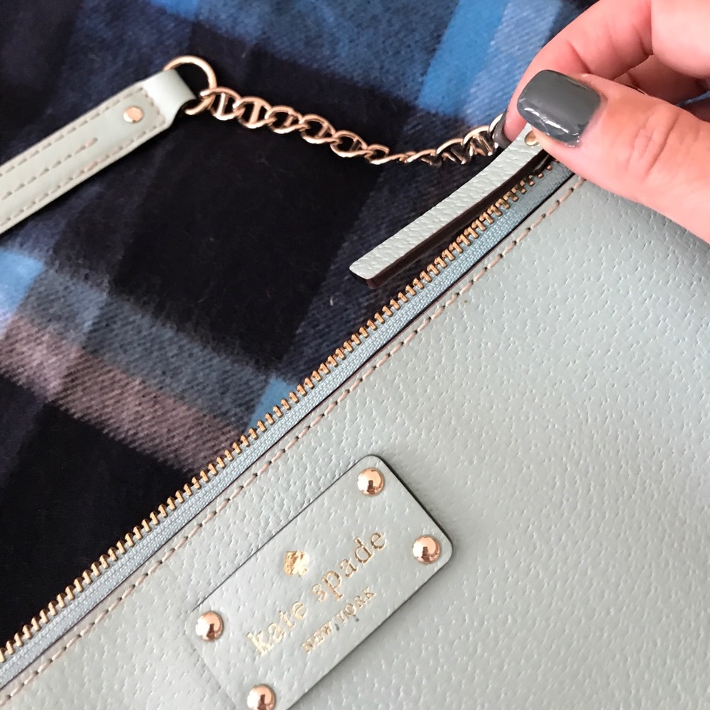 🚫SOLD Kate spade turquoise shoulder bag - Picture 6 of 6