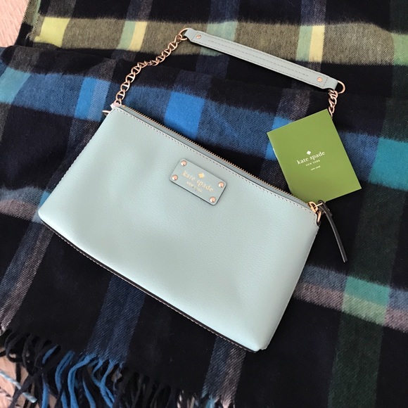 🚫SOLD Kate spade turquoise shoulder bag - Picture 2 of 6