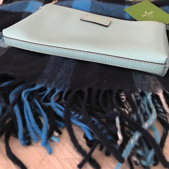 🚫SOLD Kate spade turquoise shoulder bag - Picture 3 of 6