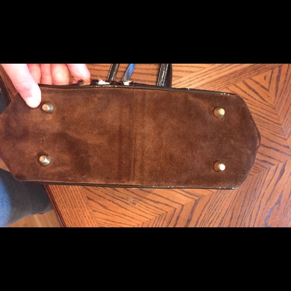 Authentic multi pattern patch coach purse - Picture 5 of 6