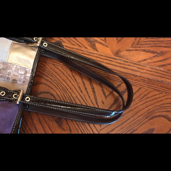 Authentic multi pattern patch coach purse - Picture 6 of 6