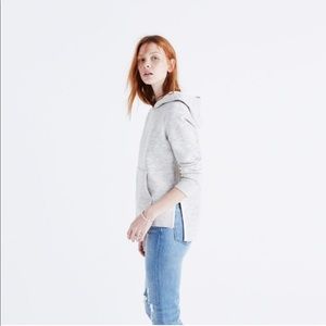 Madewell side slit hoodie sweatshirt size XS