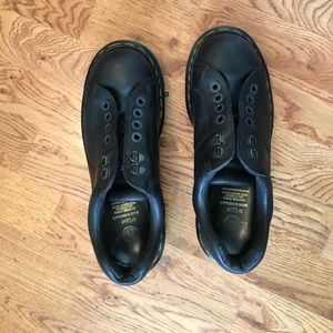 Dr. Martens black leather shoes, Made in England