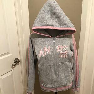Paris France Zip Up Hoodie