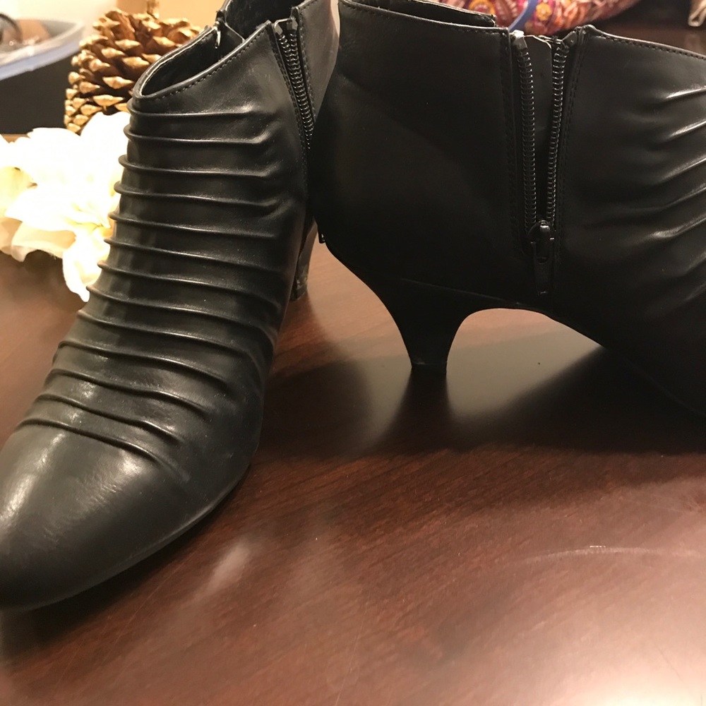 Black booties